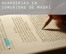 Guarderías en Comunidad de Madrid