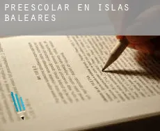 Preescolar en Islas Baleares