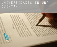 Universidades en  Uña de Quintana