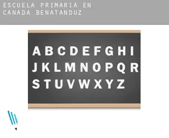 Escuela primaria en   Cañada de Benatanduz