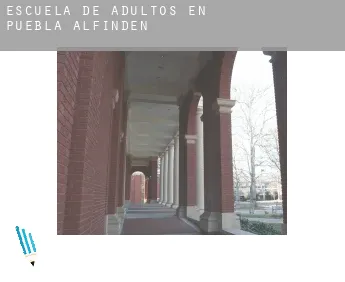 Escuela de adultos en  Puebla de Alfindén