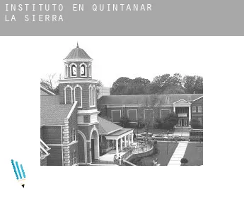 Instituto en  Quintanar de la Sierra