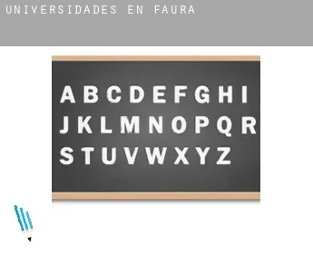 Universidades en  Faura