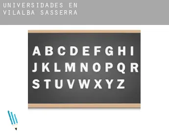 Universidades en  Vilalba Sasserra