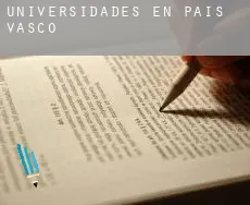 Universidades en  País Vasco