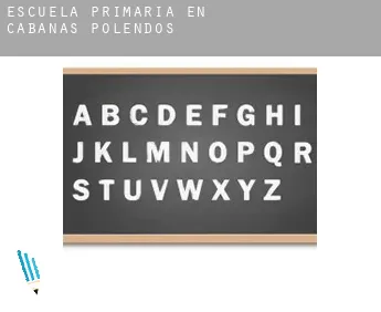 Escuela primaria en   Cabañas de Polendos