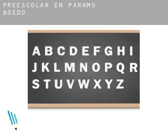 Preescolar en  Páramo de Boedo