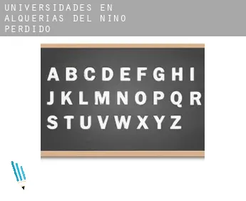 Universidades en  Alquerías del Niño Perdido