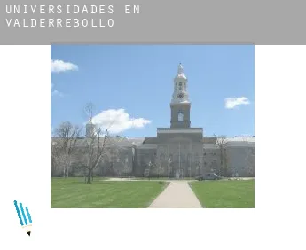 Universidades en  Valderrebollo