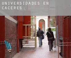 Universidades en Cáceres