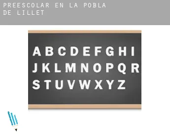 Preescolar en  la Pobla de Lillet