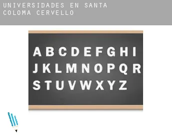 Universidades en  Santa Coloma de Cervelló