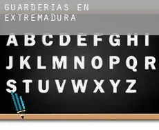 Guarderías en  Extremadura
